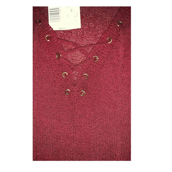 New Women’s Lace Up Shirt - Picture 3 of 4